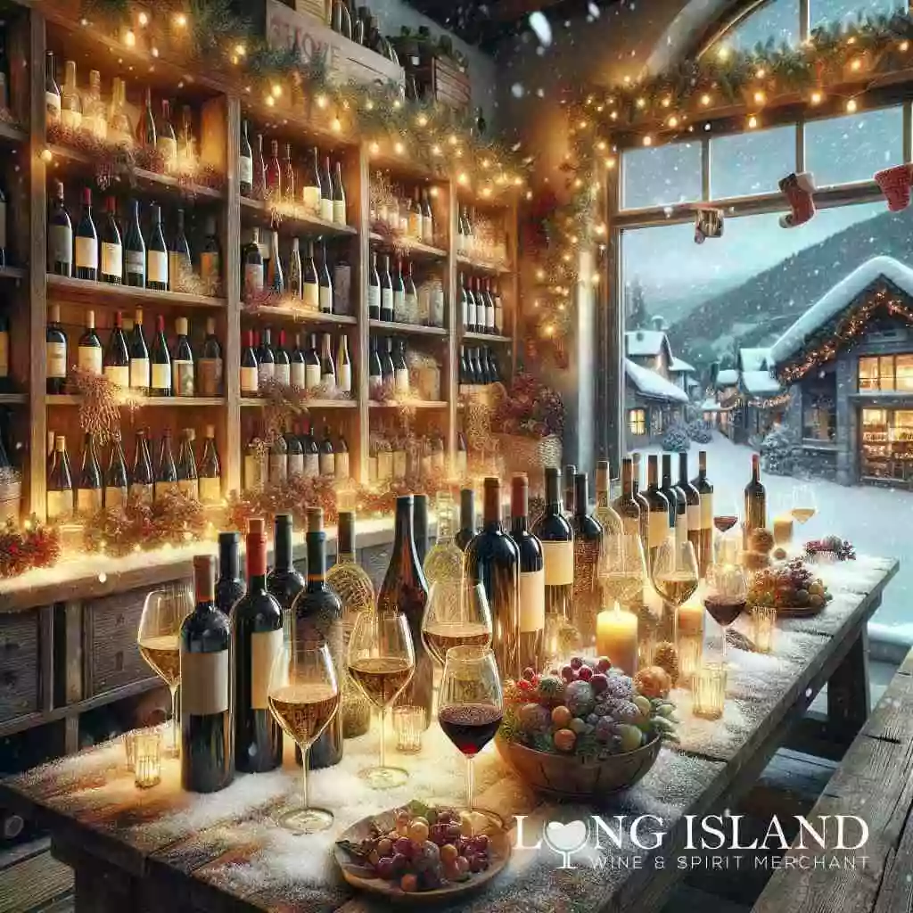 How Long Island Liquor Store Curates Christmas Wines?